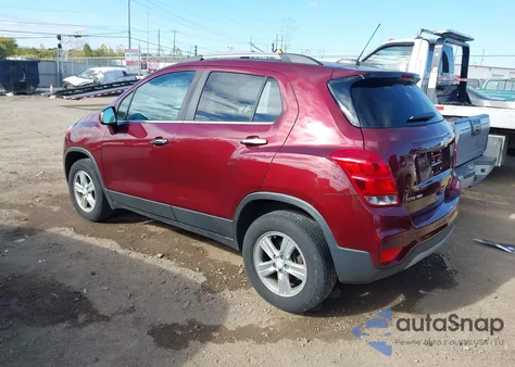 2017 Chevrolet Trax Lt из США, поврежденный, VIN 3GNCJPSB7HL253453
